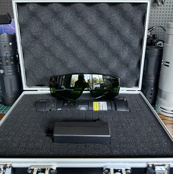 🔥2026 New Design 120W 900-1100NM Powerful IR Laser Pointer