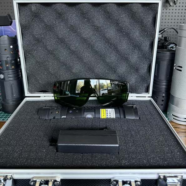 🔥2026 New Design 120W 900-1100NM Powerful IR Laser Pointer