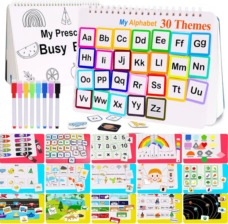 My Preschool Busy Book 📚 🎅 Best Gift for kids