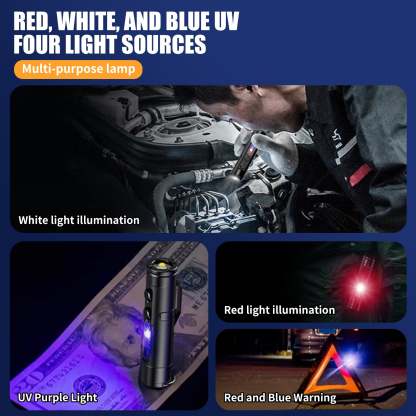 Mini Multifunctional Aluminum Alloy Flashlight
