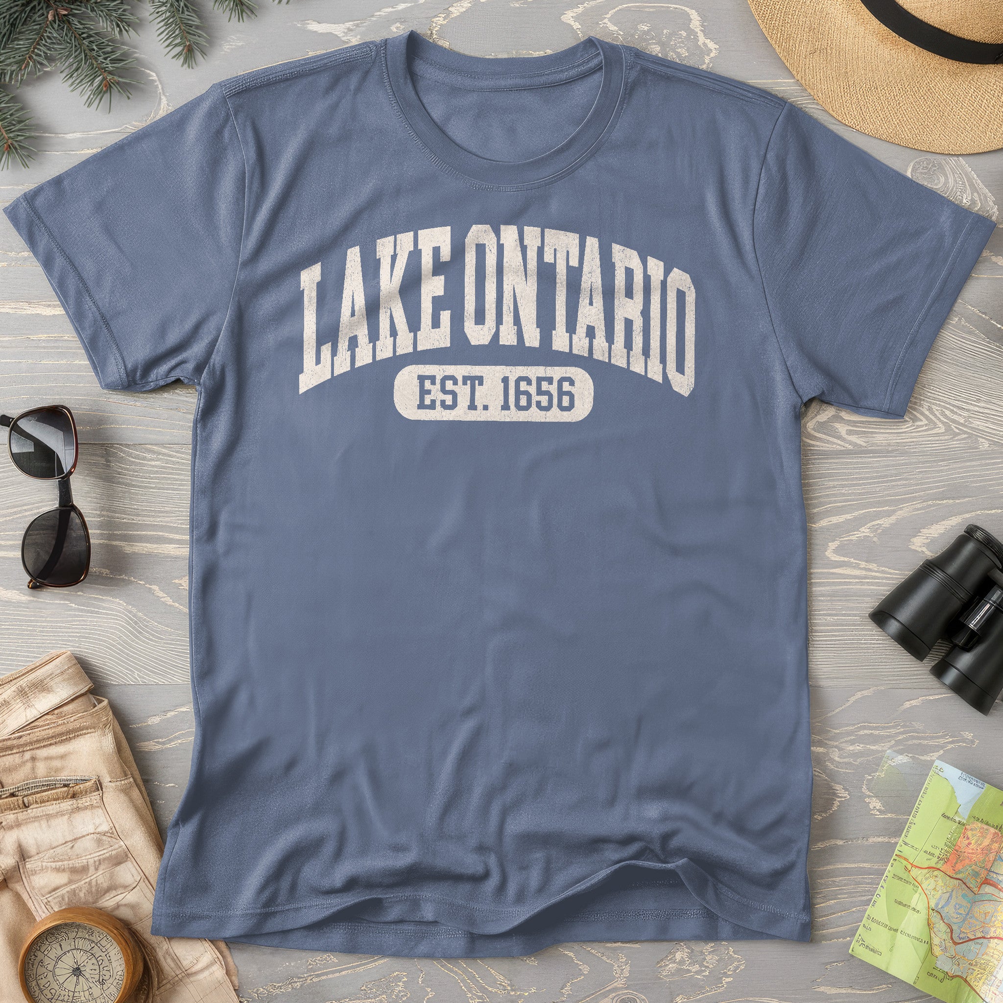 Lake Ontario Varsity T-Shirt