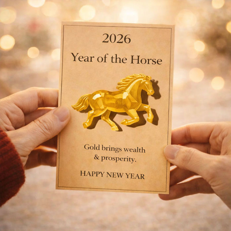 🔥🔥New Year 50% Off--🐎 Crystal horse carrying New Year's wishes - available in multiple colors