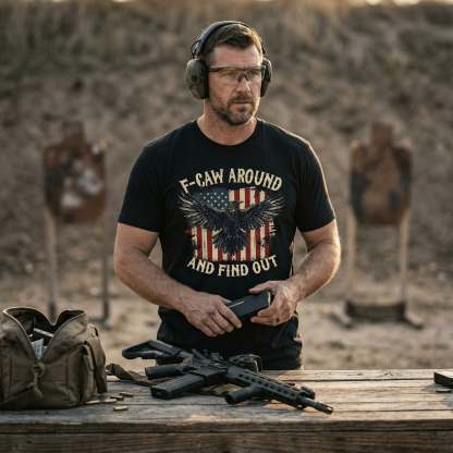F-Caw Around and Find Out Premium Tee