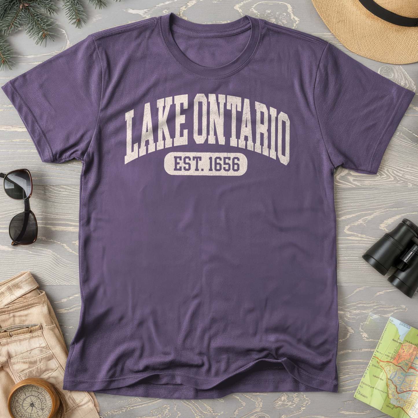 Lake Ontario Varsity T-Shirt