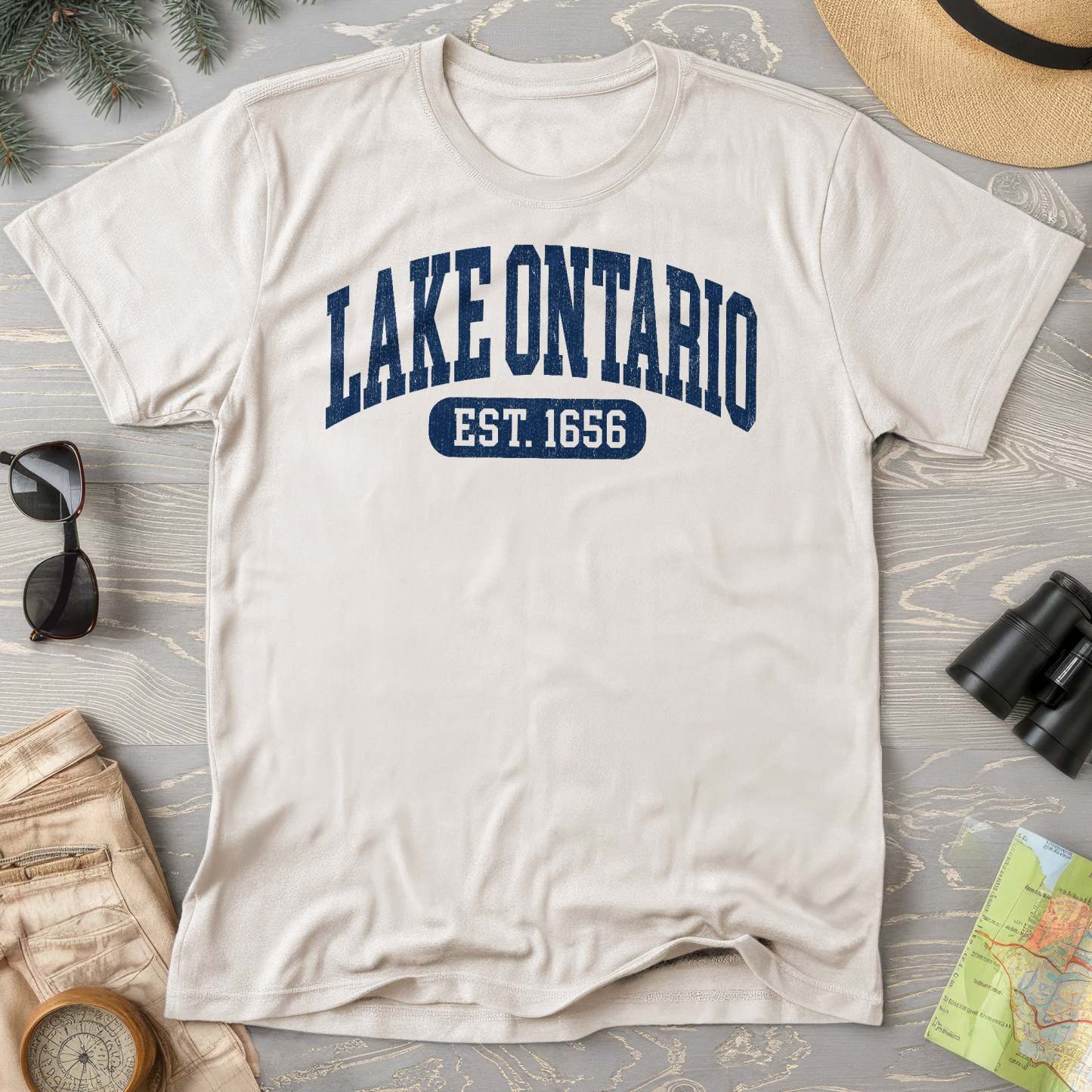 Lake Ontario Varsity T-Shirt