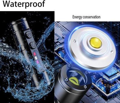 Mini Multifunctional Aluminum Alloy Flashlight