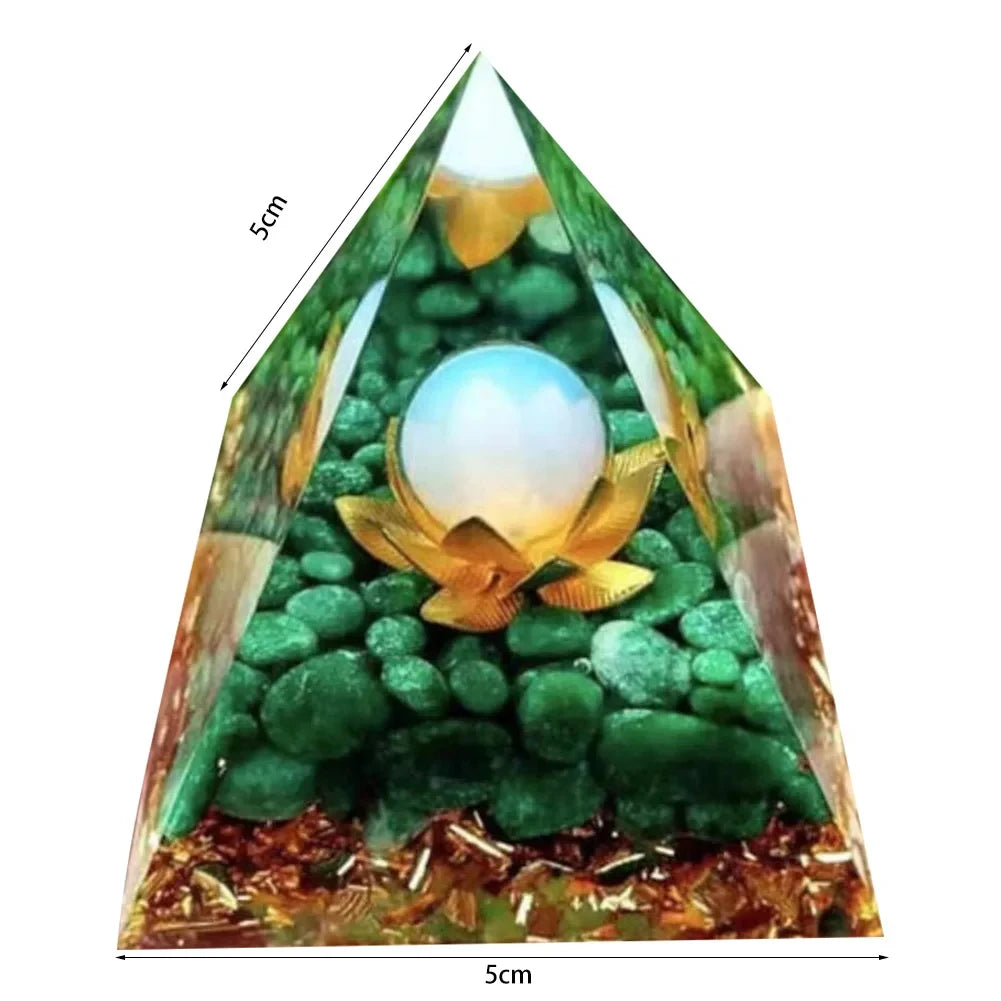 SageChoice  Natural Crystal Pyramids Orgone Chakra Meditation