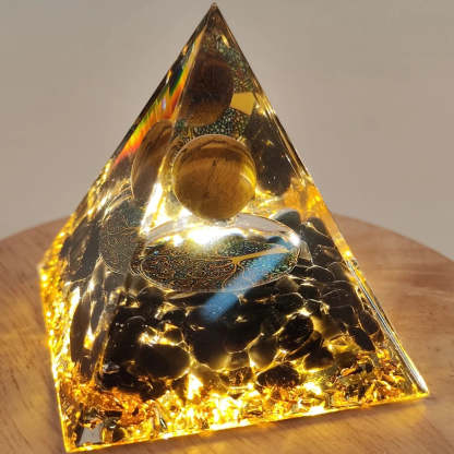 SageChoice  Natural Crystal Pyramids Orgone Chakra Meditation