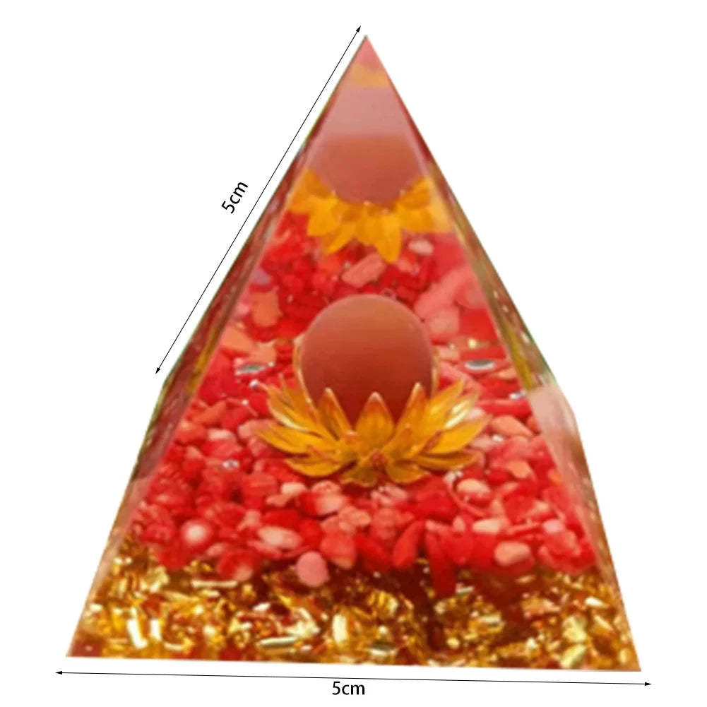 SageChoice  Natural Crystal Pyramids Orgone Chakra Meditation