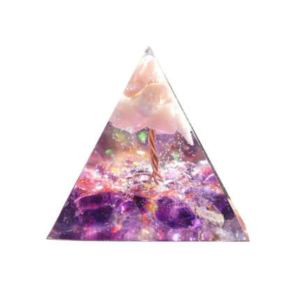 SageChoice  Natural Crystal Pyramids Orgone Chakra Meditation