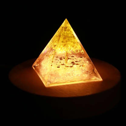 SageChoice  Natural Crystal Pyramids Orgone Chakra Meditation