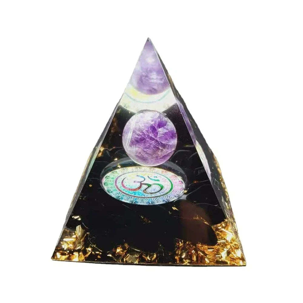 SageChoice  Natural Crystal Pyramids Orgone Chakra Meditation