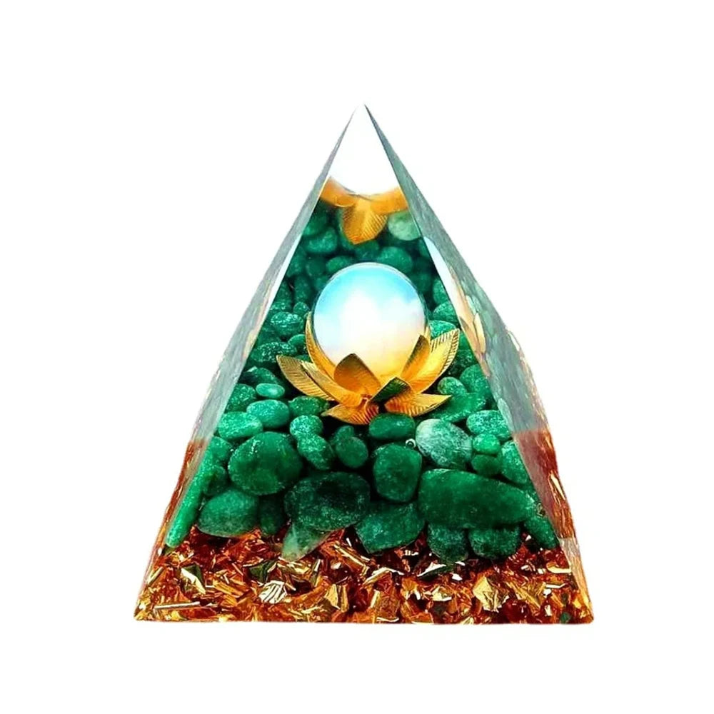 SageChoice  Natural Crystal Pyramids Orgone Chakra Meditation