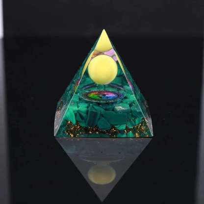 SageChoice  Natural Crystal Pyramids Orgone Chakra Meditation