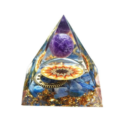 SageChoice  Natural Crystal Pyramids Orgone Chakra Meditation