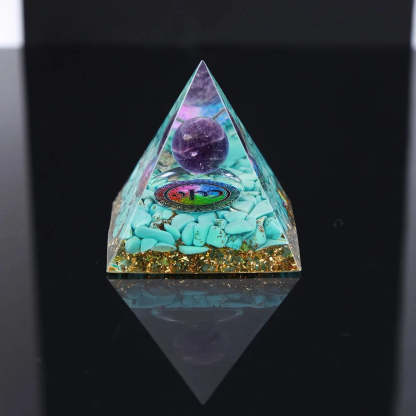 SageChoice  Natural Crystal Pyramids Orgone Chakra Meditation