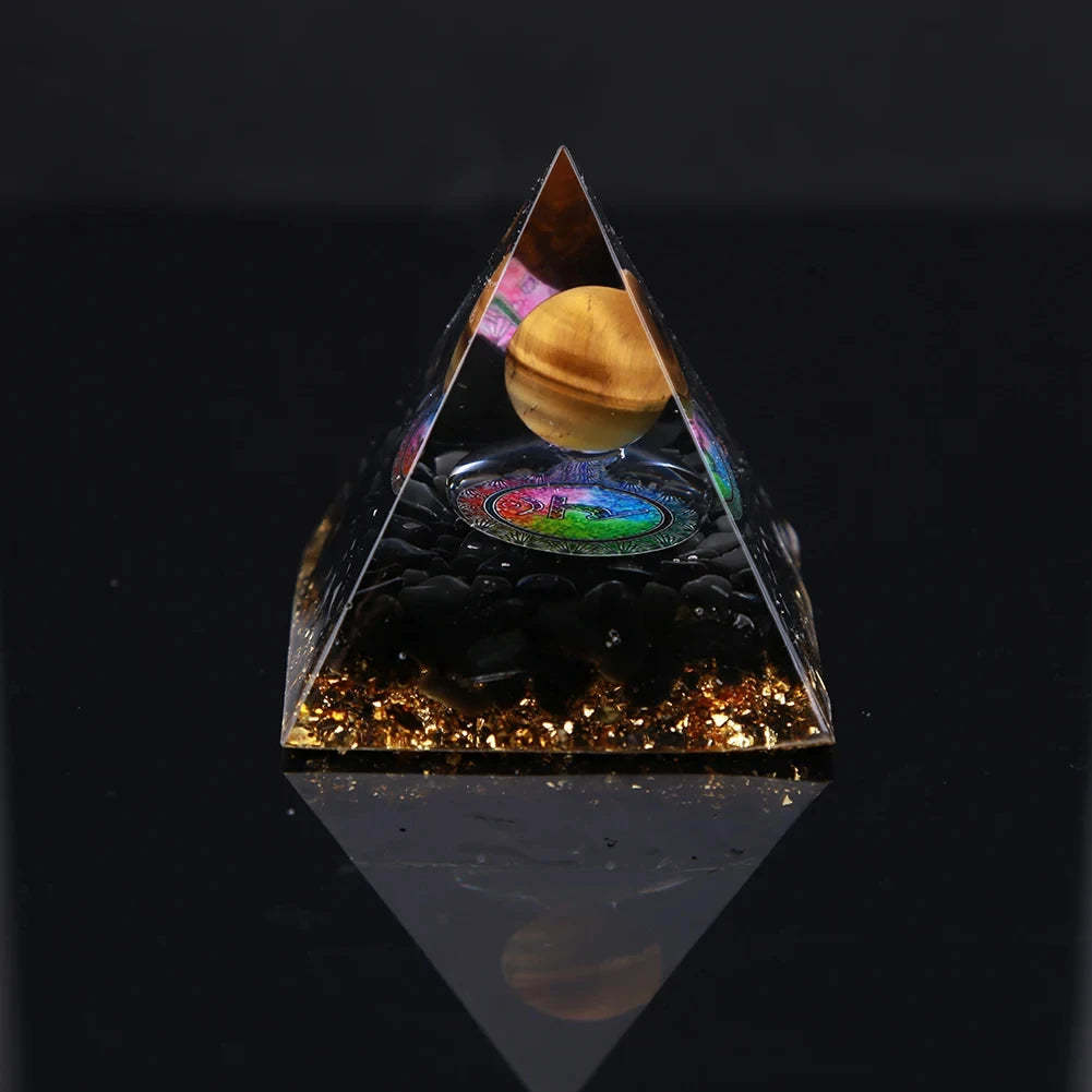 SageChoice  Natural Crystal Pyramids Orgone Chakra Meditation
