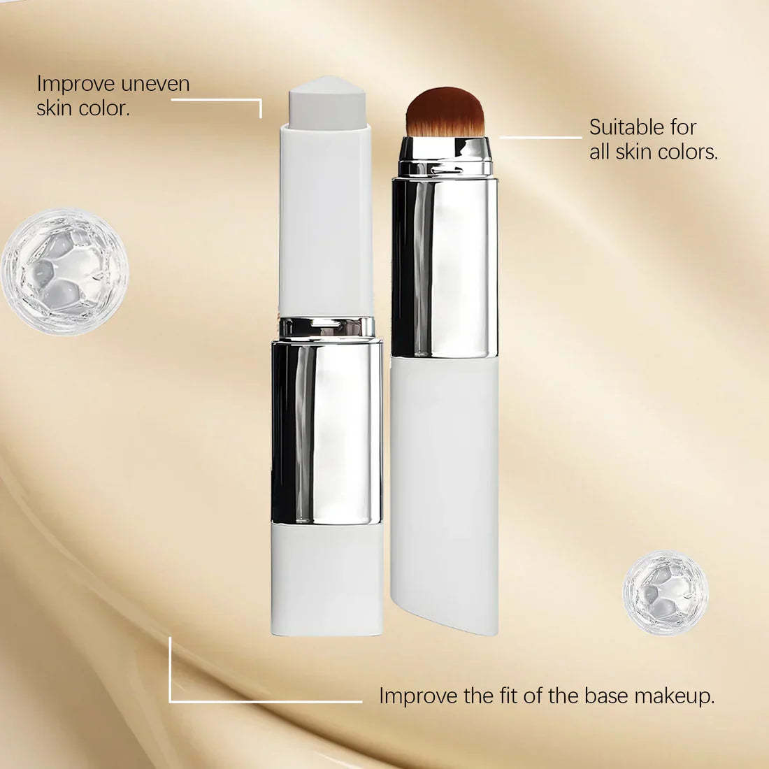 🔥Your gift💥NEW & Upgraded💥 The most popular cosmetics at present-Korean Color-Changing Foundation Stick2.0