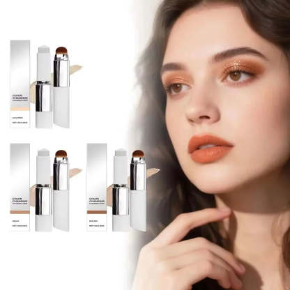 🔥Your gift💥NEW & Upgraded💥 The most popular cosmetics at present-Korean Color-Changing Foundation Stick2.0