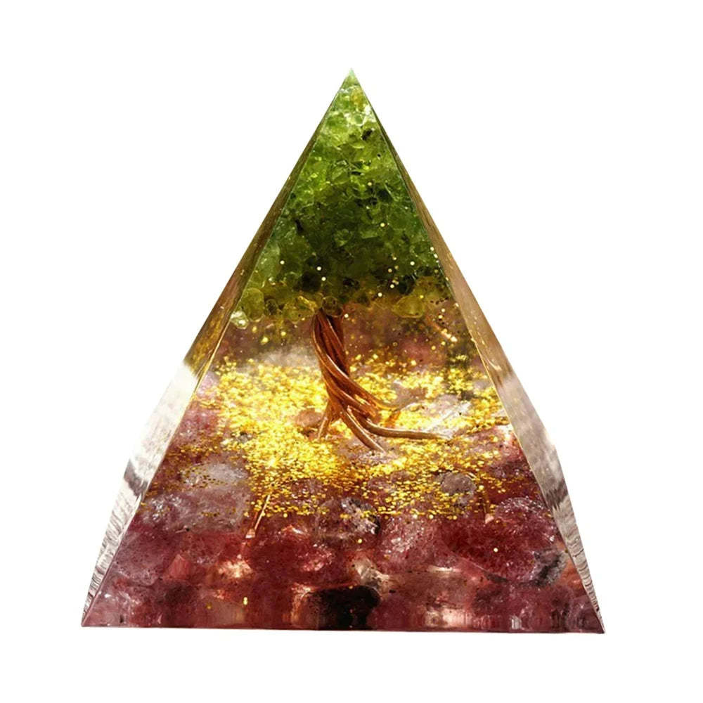 SageChoice  Natural Crystal Pyramids Orgone Chakra Meditation