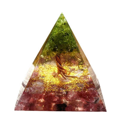 SageChoice  Natural Crystal Pyramids Orgone Chakra Meditation