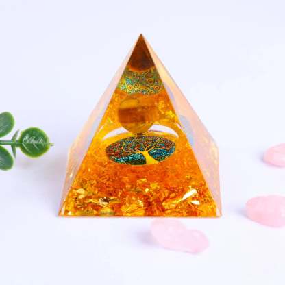 SageChoice  Natural Crystal Pyramids Orgone Chakra Meditation