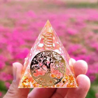 SageChoice  Natural Crystal Pyramids Orgone Chakra Meditation