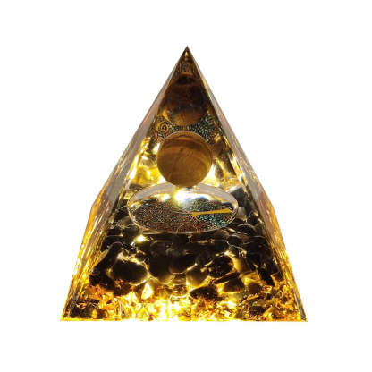SageChoice  Natural Crystal Pyramids Orgone Chakra Meditation