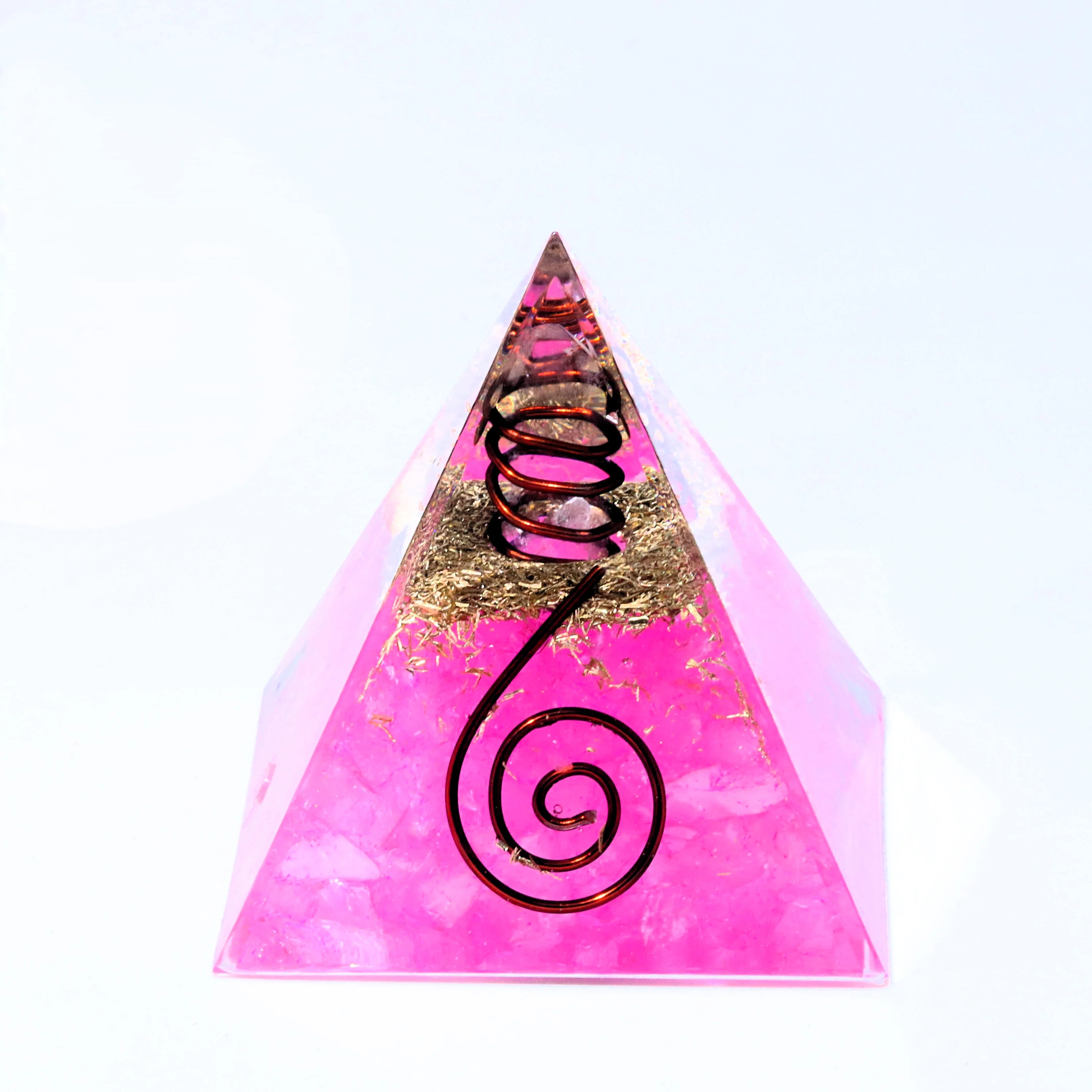 SageChoice  Natural Crystal Pyramids Orgone Chakra Meditation