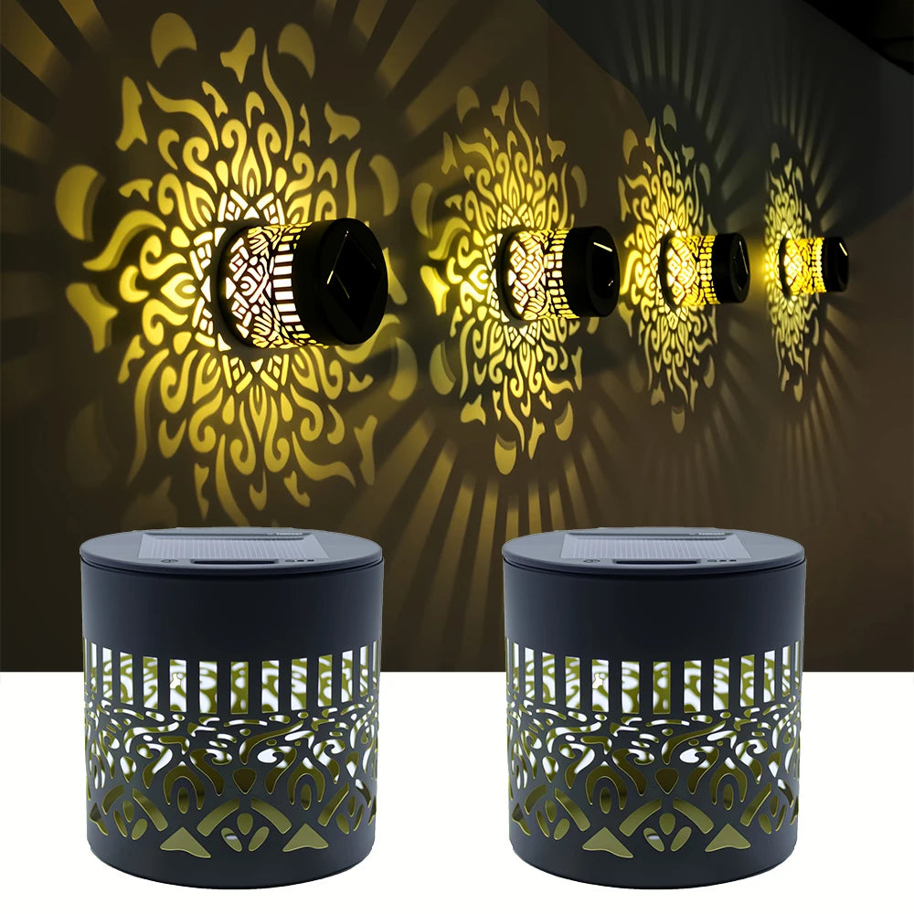 Decorative Solar Mandala Lights