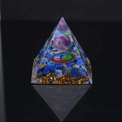 SageChoice  Natural Crystal Pyramids Orgone Chakra Meditation