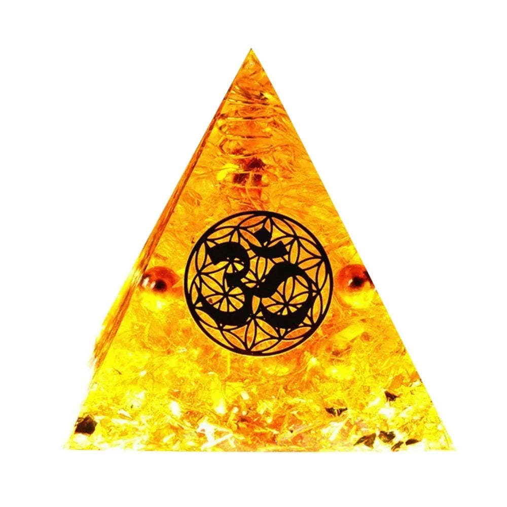 SageChoice  Natural Crystal Pyramids Orgone Chakra Meditation