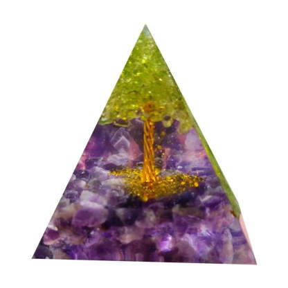 SageChoice  Natural Crystal Pyramids Orgone Chakra Meditation