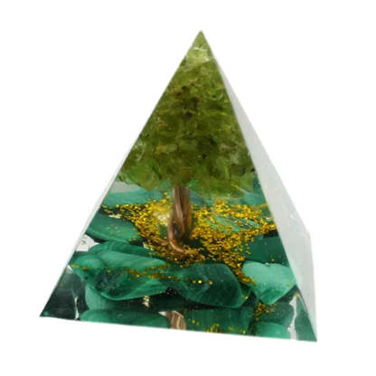 SageChoice  Natural Crystal Pyramids Orgone Chakra Meditation