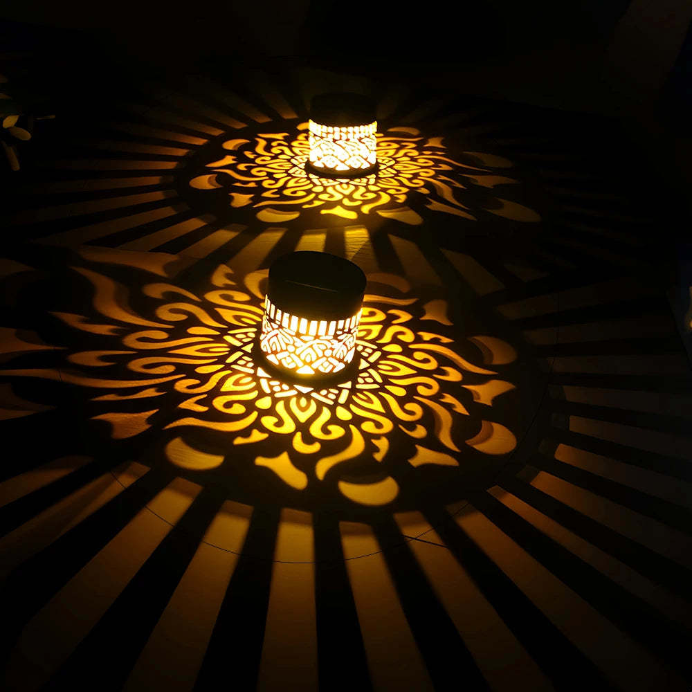 Decorative Solar Mandala Lights