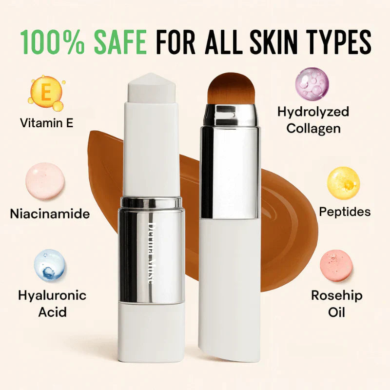 🔥Your gift💥NEW & Upgraded💥 The most popular cosmetics at present-Korean Color-Changing Foundation Stick2.0