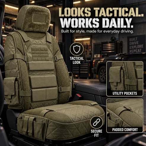 💥Limited Time-50% OFF🚙 Durable Truck Seat Cover✨ Storage, Protection & All-Day Comfort