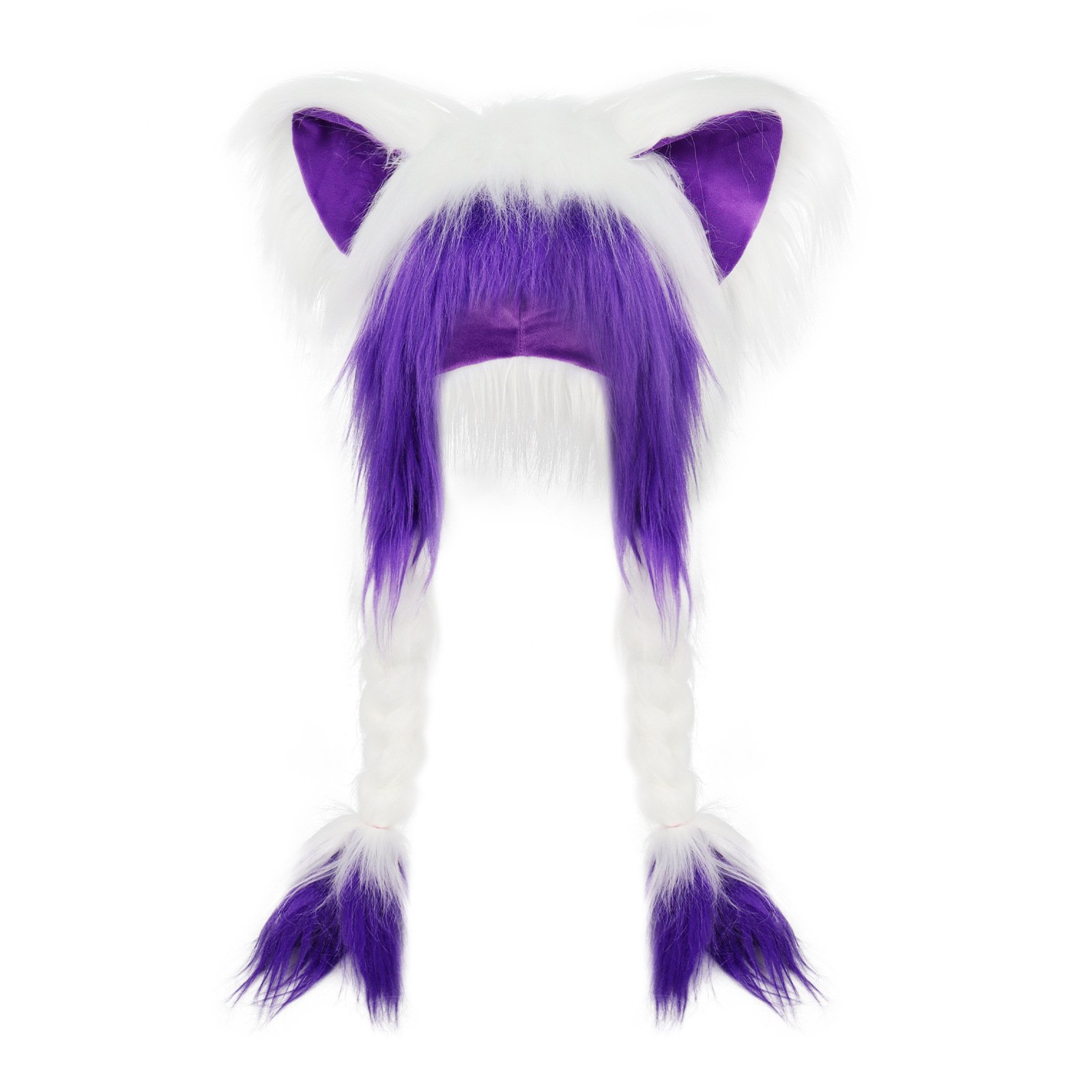 🏆Flash Sale⚡ Clearance Sale💥Cute Plush Cat Hat Fluffy Ear Headwear Winter Warm Earmuffs Head Mask