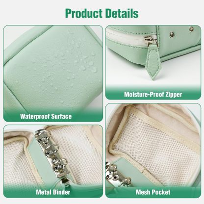 🏆Flash Sale⚡Waterproof Pill Organizer Pouch Set – 14 Removable, Color-Coded Bags, Easy to Label & Refill🔥