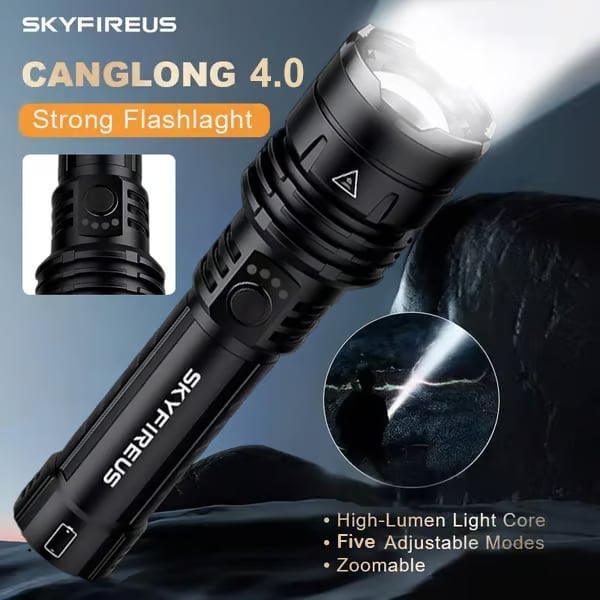 2026 The Ultimate SKYFIRE 1376 Survival Flashlight