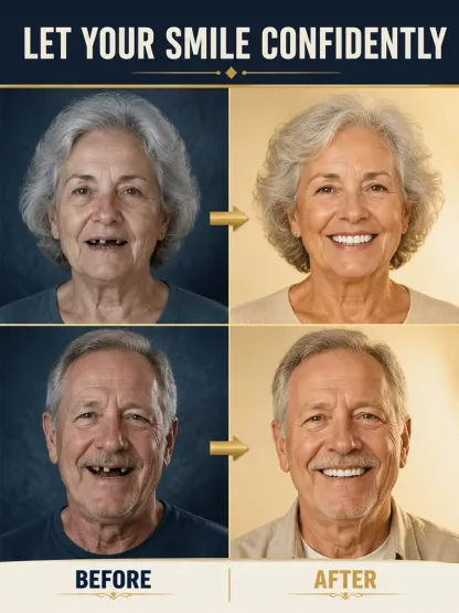 🦷  Fit Full Functional DenturesMake you more confident