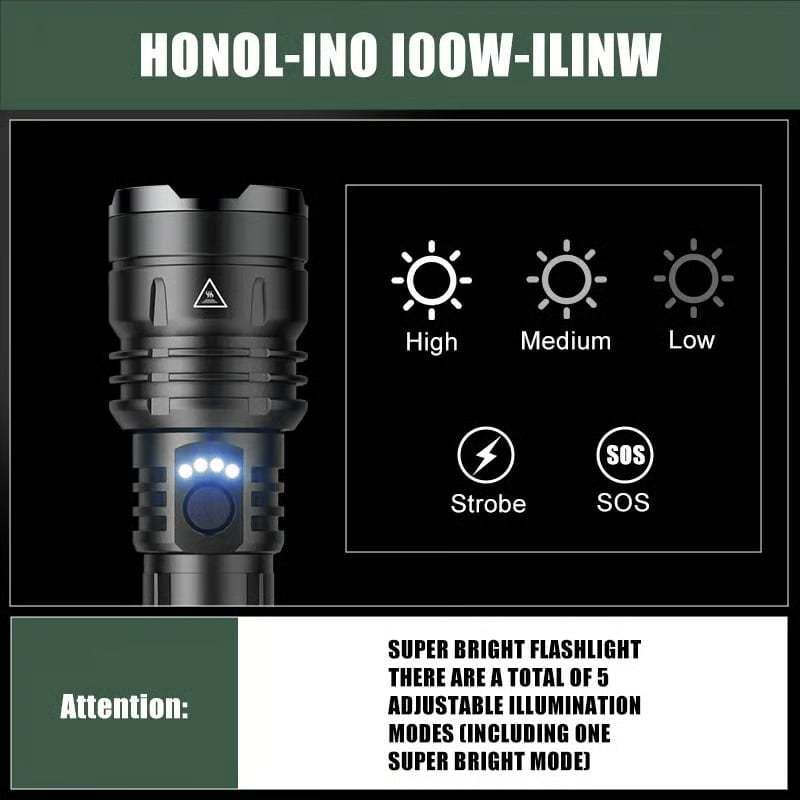 2026 The Ultimate SKYFIRE 1376 Survival Flashlight