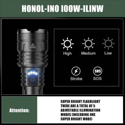 2026 The Ultimate SKYFIRE 1376 Survival Flashlight