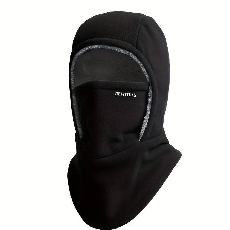 ThermaFleece Balaclava – Windproof 3-in-1 Winter Hat, Mask & Neck Warm