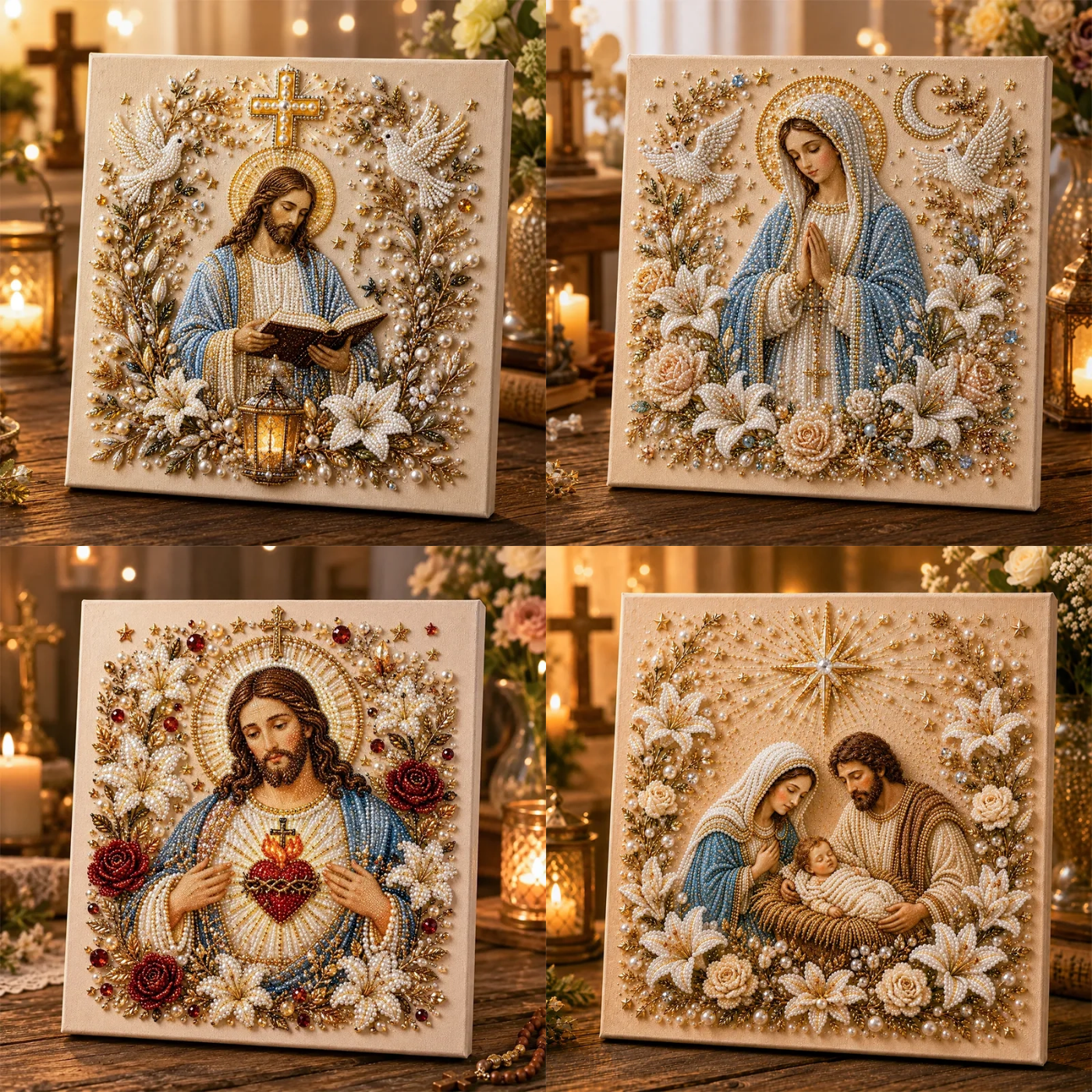 🔥 Last Day 49% OFF – ✝️ DIY Jesus Pearl Art Kit (📦Buy 2 Free Shipping)