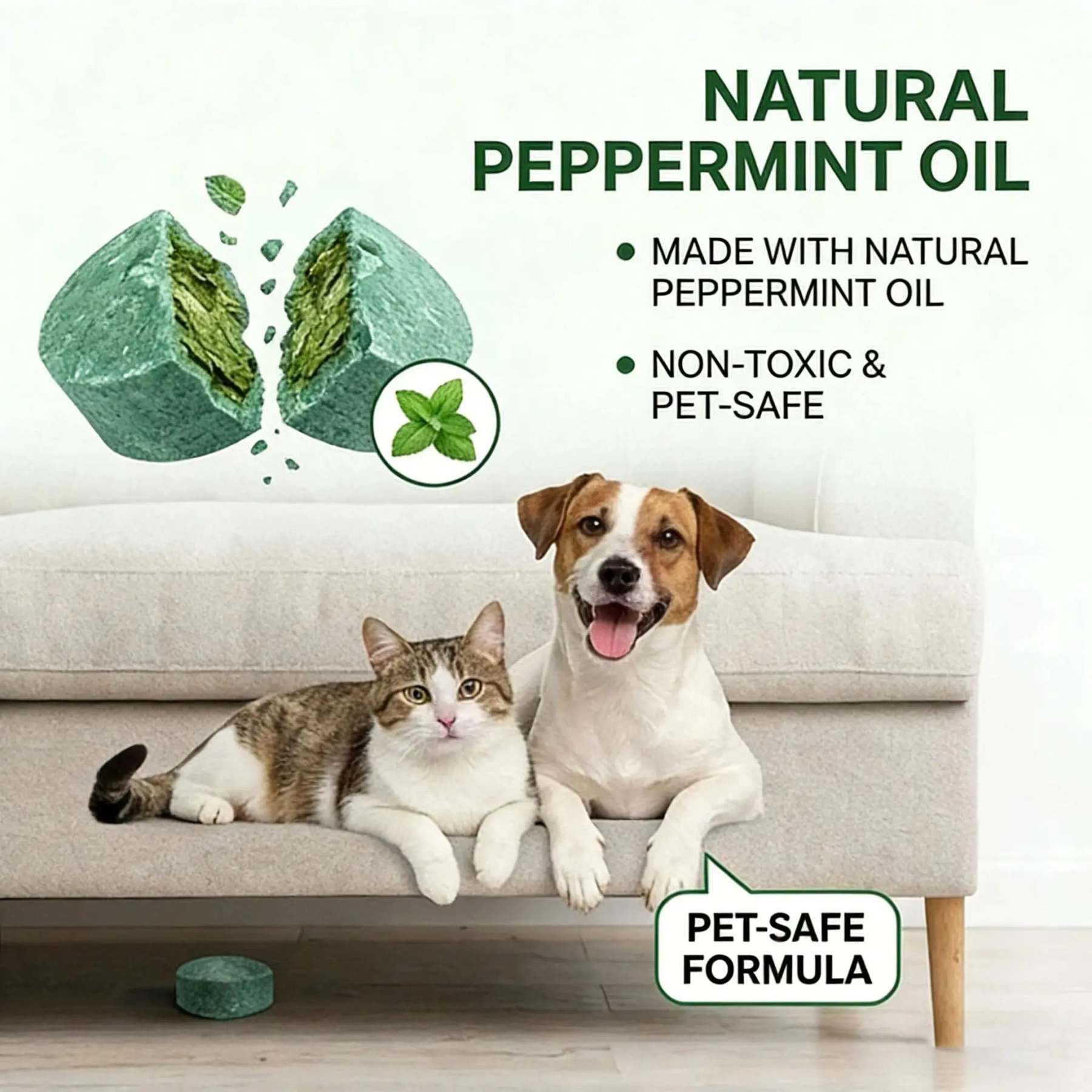🌿Natural Peppermint Rodent Repellent Balls – 12 Pack Indoor & Outdoor Pest Control