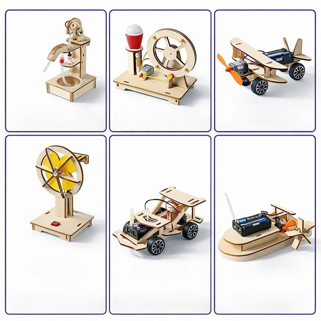 Tool-Free Robotics Building Set