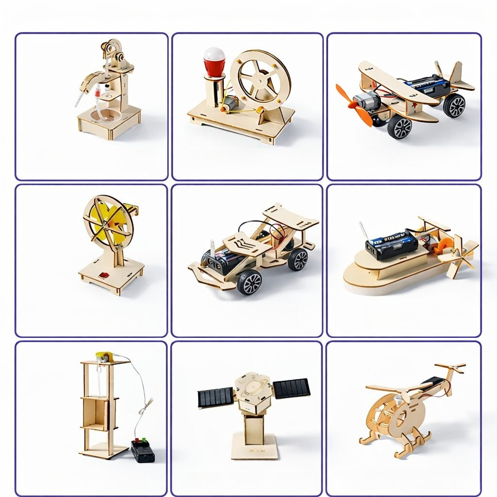 Tool-Free Robotics Building Set