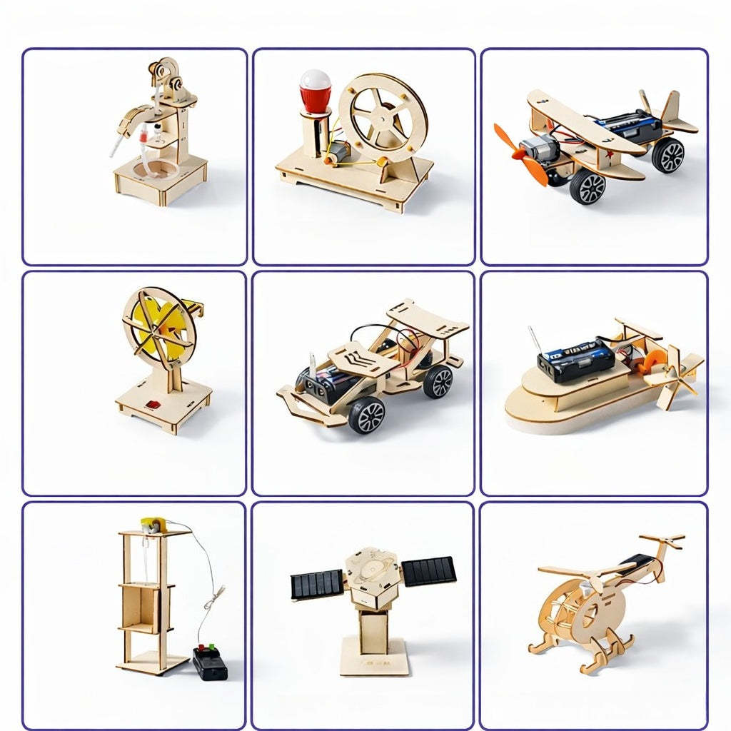 Tool-Free Robotics Building Set