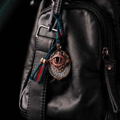 👁️‍🗨️Handmade Tarot Vision Pendant: Connect to Cosmic Wisdom Anytime(Cheat Sheet Included)